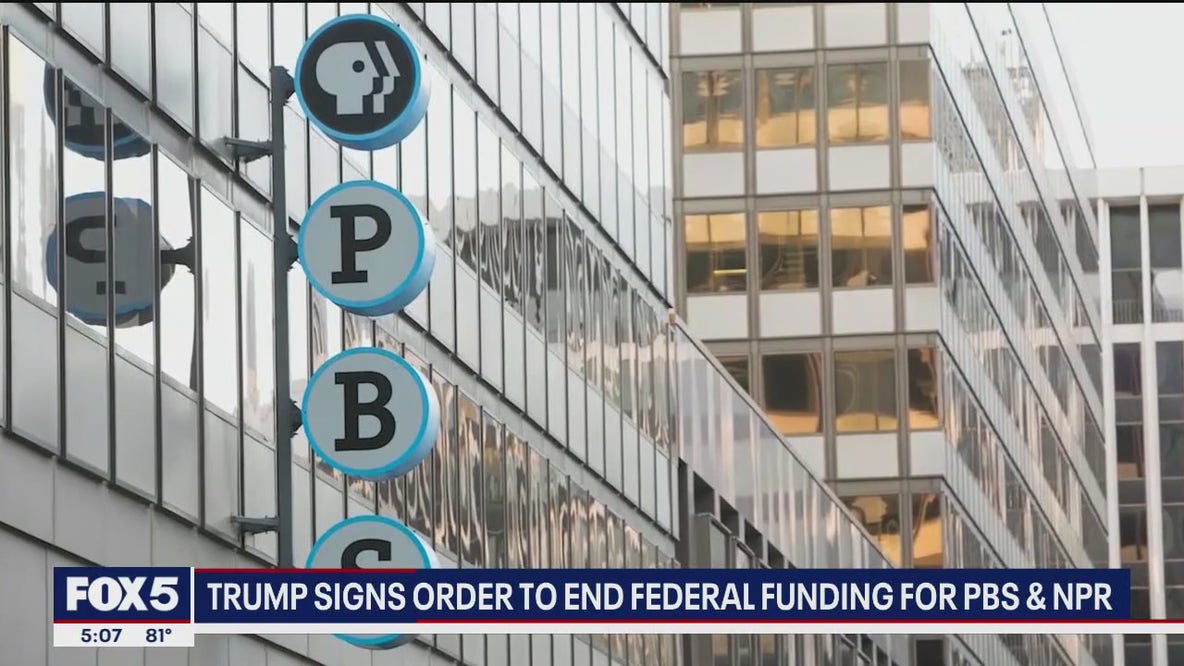 Trump signs executive order directing federal funding cuts to PBS and NPR